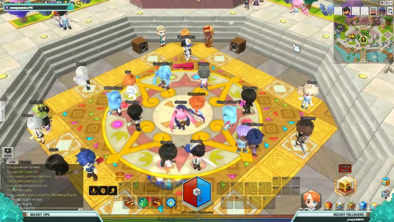 maplestory 2  Mushking Royale