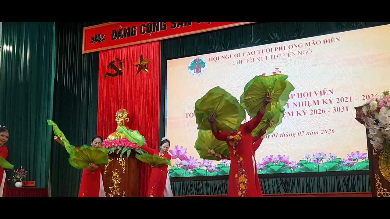Chúc thọ sông thân - nhóm múa yên ngô 