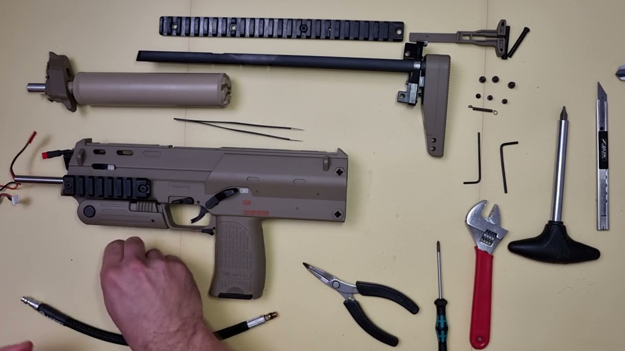 Tokyo Marui MP7 AEP to HPA installation guide part: 4