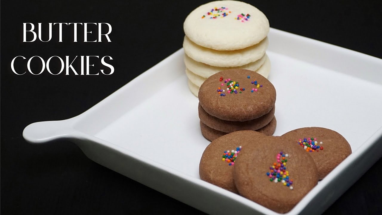 Quick & Easy Butter Cookies | Melts In Your Mouth | Eggless Recipe |