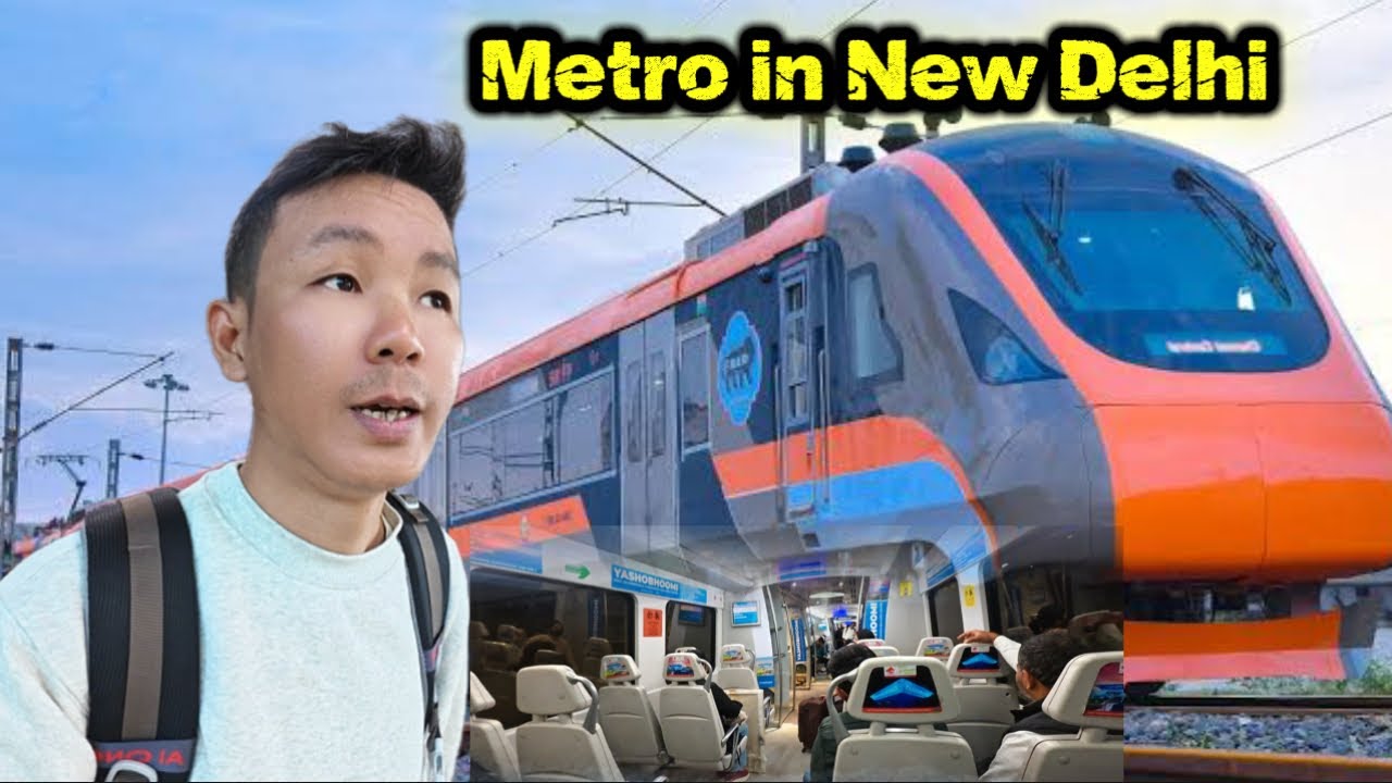 ပထမဆုံးစီးဖူးတဲ့ နယူးဒေလီက MRT ရထား