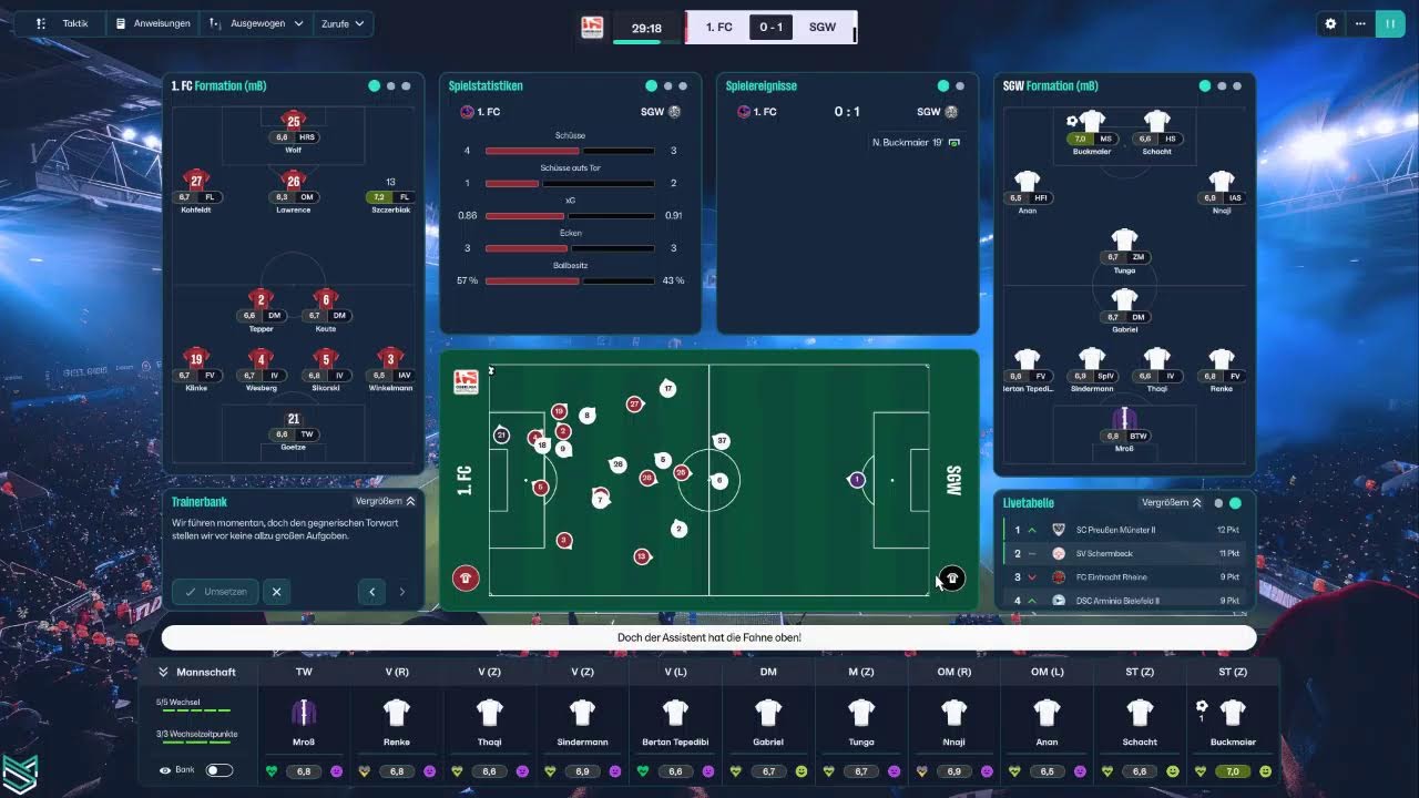 (Live)Meine Eigene Trainer Karriere (Finde ich einen Verein?) Part 1 FM 26