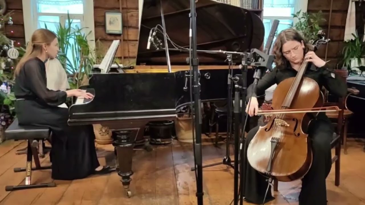 Saint-Saëns, Concerto No.1 in A minor, Op.33, Maria Sokolova - cello, Anna Kolmogorova - piano