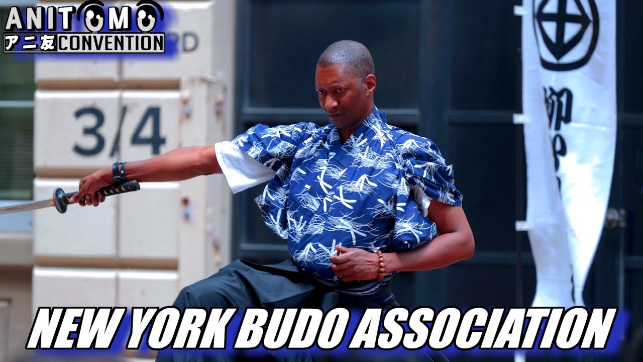 New York Budo Association Ryushin Shouchi Ryu IAIDO Demo at AnitomoCon