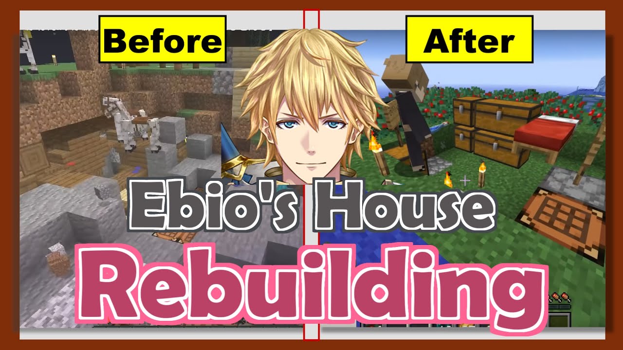 [Nijisanji] Ebio's House Rebuilding Project  [Eng Sub]