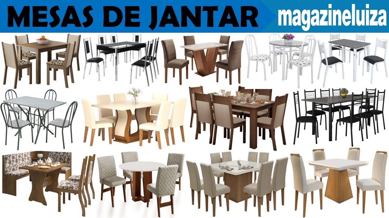 MAGAZINE LUIZA - PREÇOS DE MESAS DE JANTAR | 2HS STORE