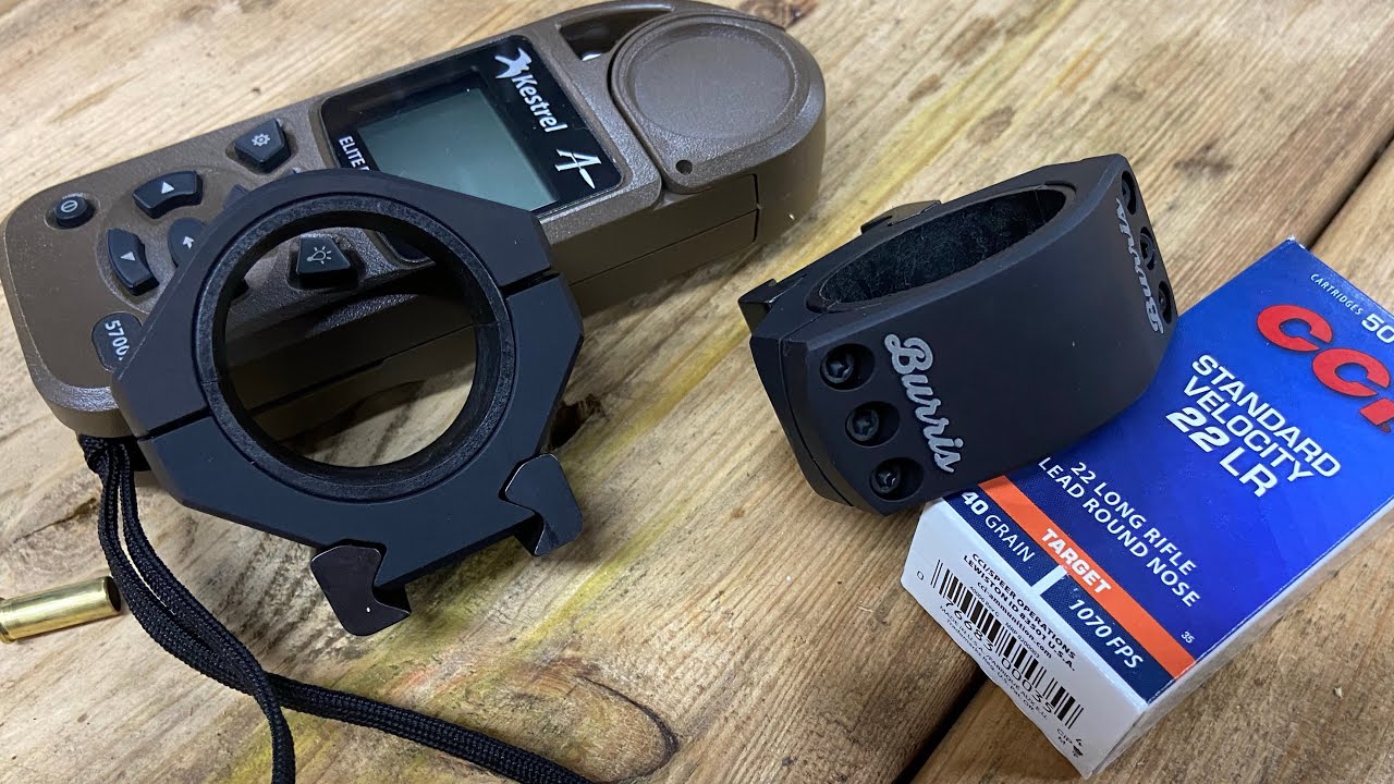 Кольца Burris XTR Signature просто необходимы для дальнобойного малокалиберного оружия!!