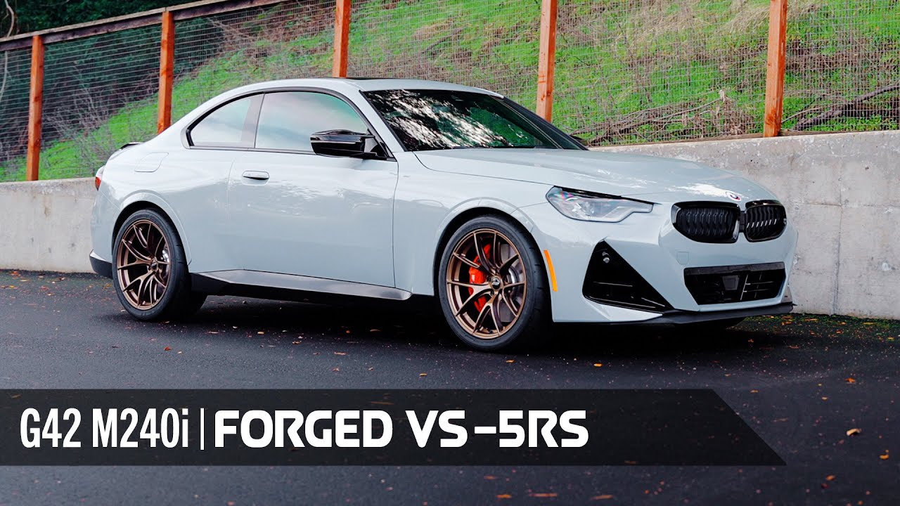 BMW G42 M240i on Apex VS-5RS  Forged Wheels