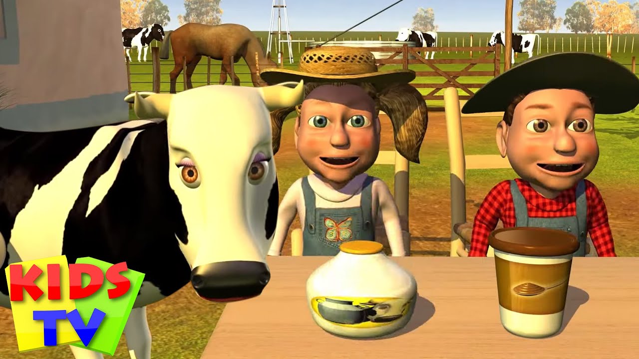 Dona Vaca Canção Infantil + Mais Desenhos animados para Crianças - El Reino