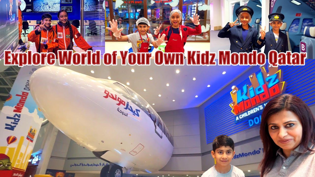 KidzMondo Doha Qatar: A Fun-filled Adventure | Things to Do in Qatar | Qatar Vlogs