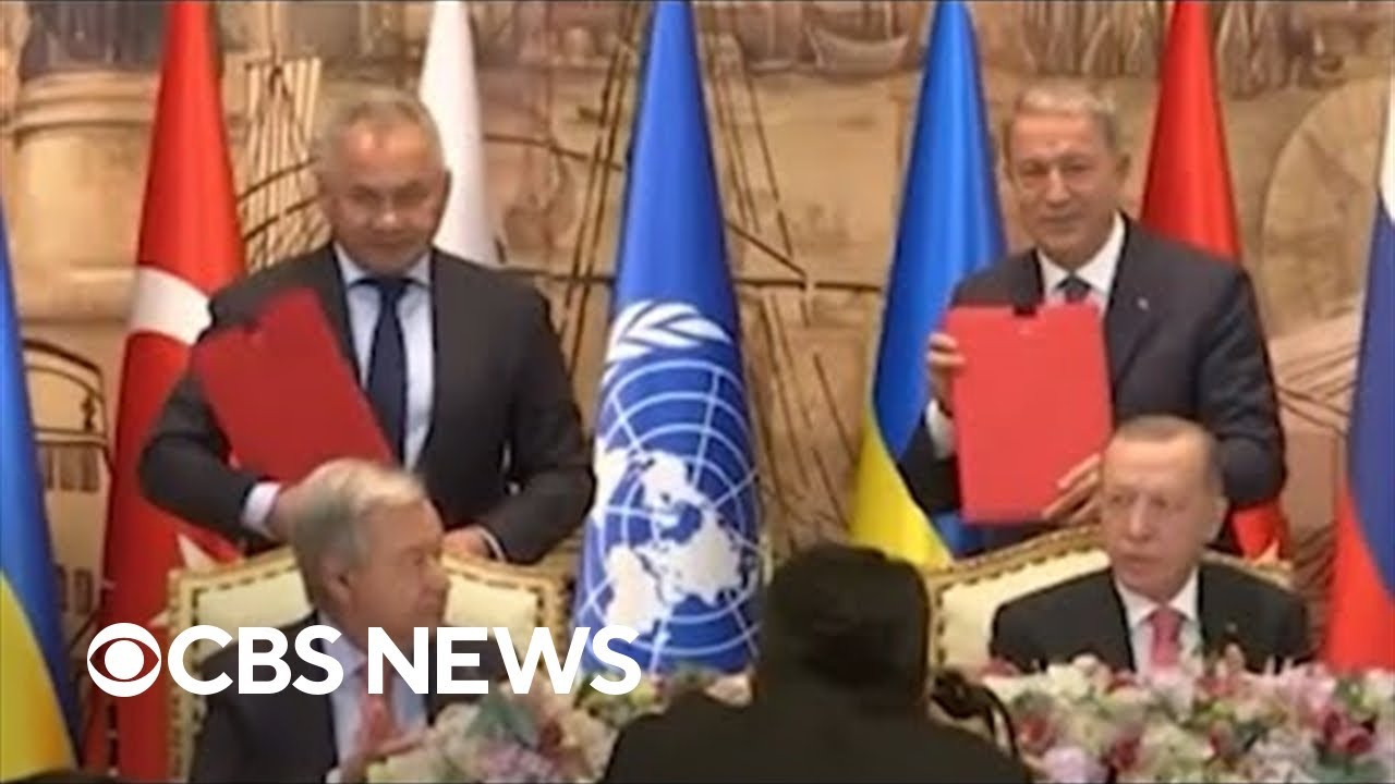 How the U.N. helped broker the Russia-U.N. grain export agreement