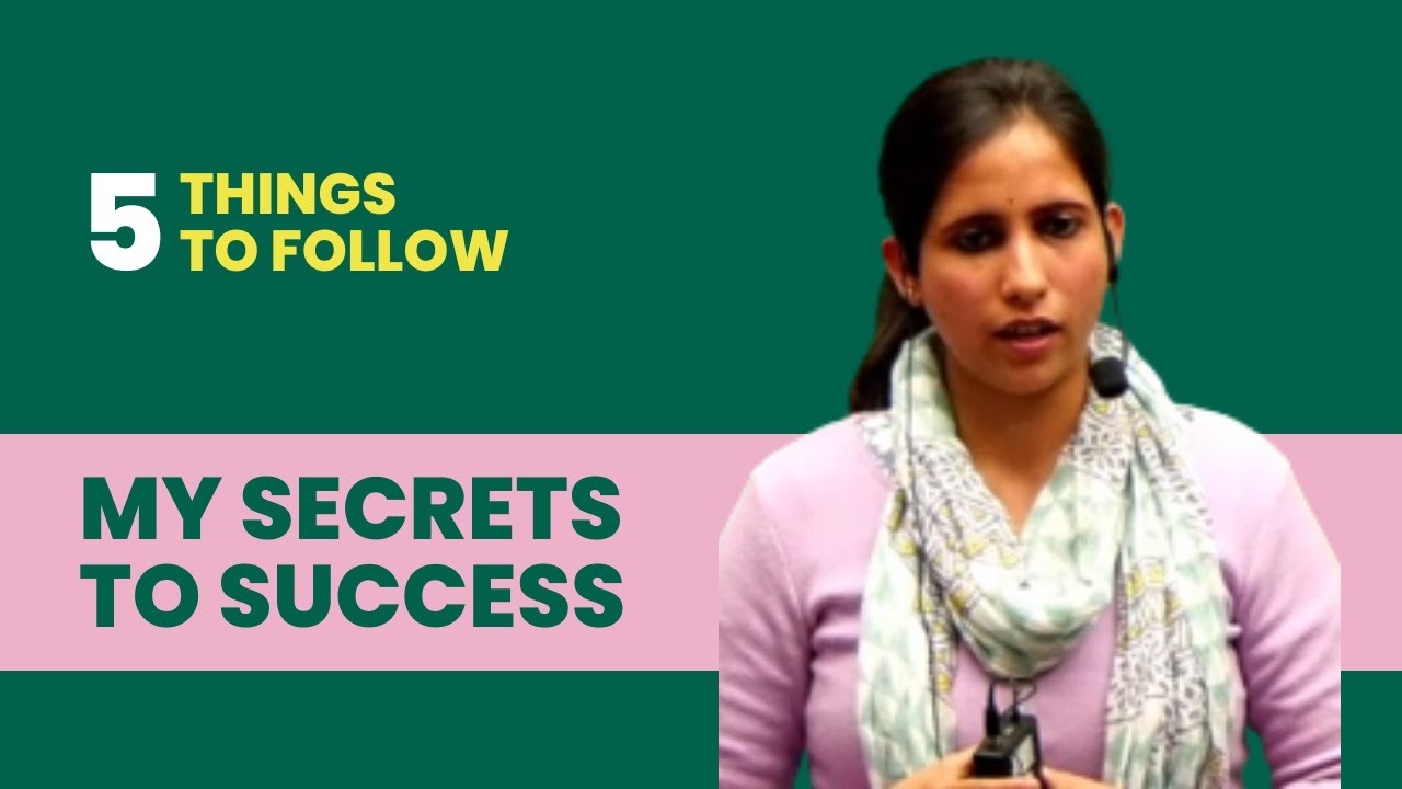 My Secrets to success- Varsha Sharma (RAS 2018, Rank-5)