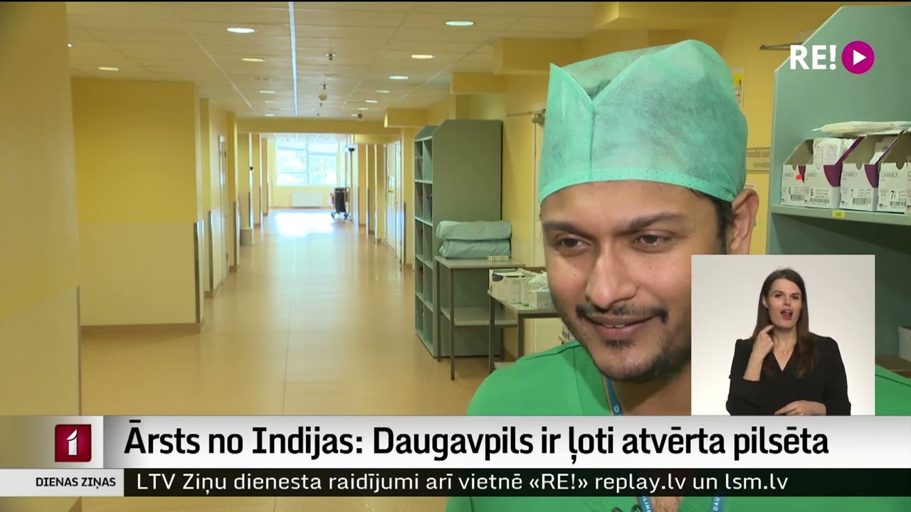 Ārsts no Indijas: Daugavpils ir ļoti atvērta pilsēta