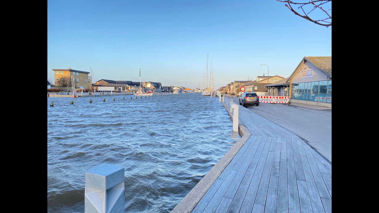 Højvande ved Bogense