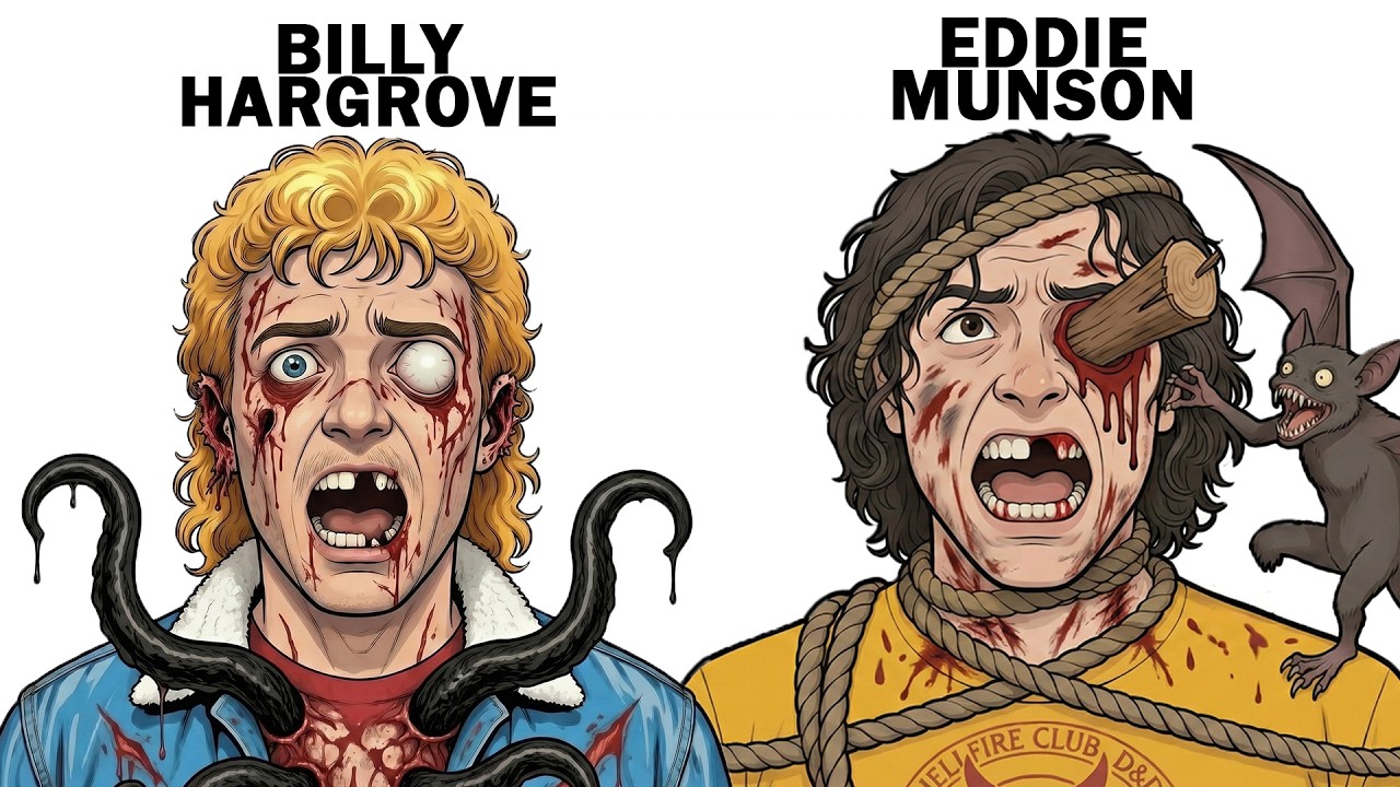 The Most PAINFUL Deaths in Stranger Things
