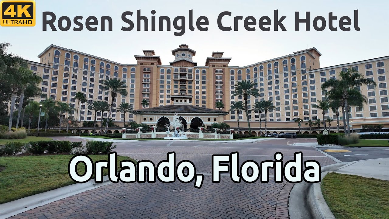 A walk tour of Rosen Shingle Creek Hotel, Orlando Florida 4K shots by TripJoy TV