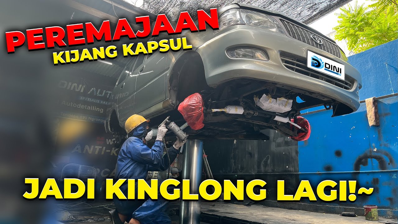 KIJANG GAK ADA M4T1NYA! Salon Total Full Detailing dan Anti Karat Kijang Kapsul Jadi Baru Lagi
