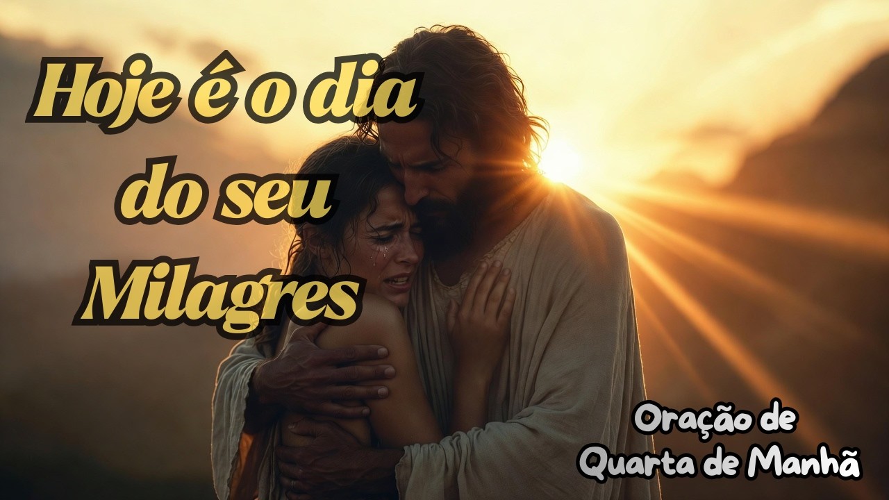 ORAÇÃO DA MANHÃ DE QUARTA FEIRA - MILAGRE URGENTE