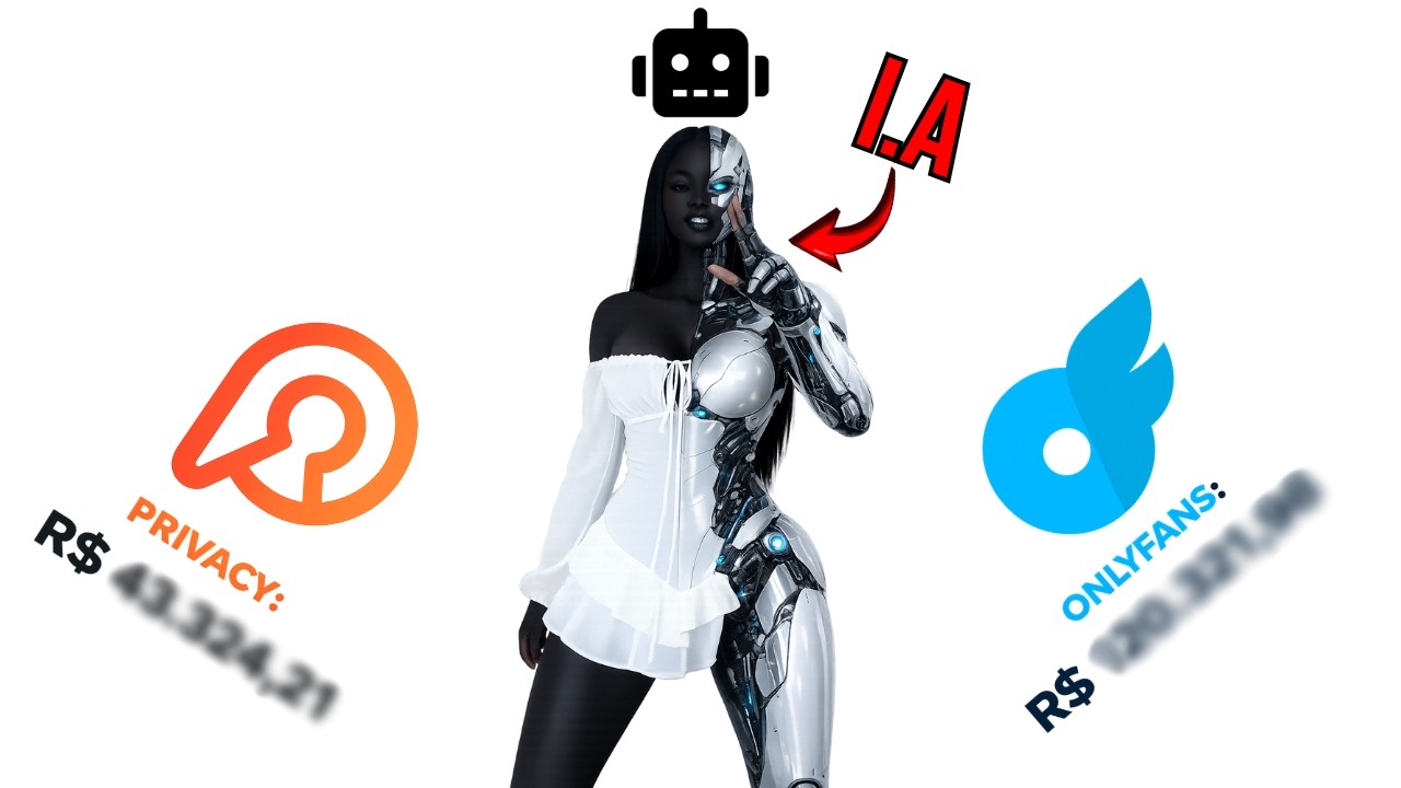 O OBSCURO MERCADO DAS INFLUENCERS DE I.A