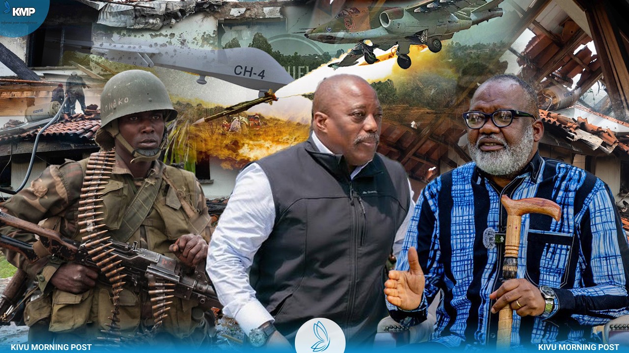 RDC-URGENT: À GOMA, NANGAA ET KABILA CIBLÉS PAR LES DRONES DES FARDC, L'AFC-M23 ACCUSE KINSHASA