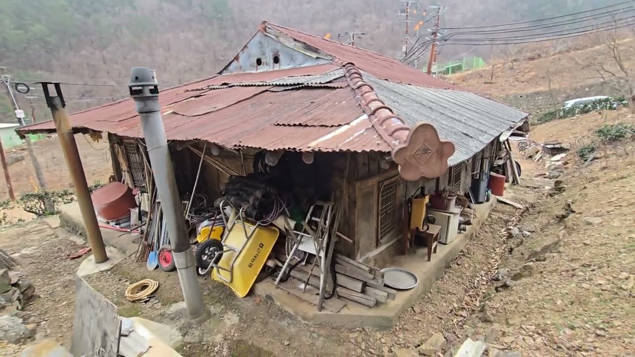 깊은산 농사짓던 할매는 하늘나라 가시고 외딴집 어쩌나