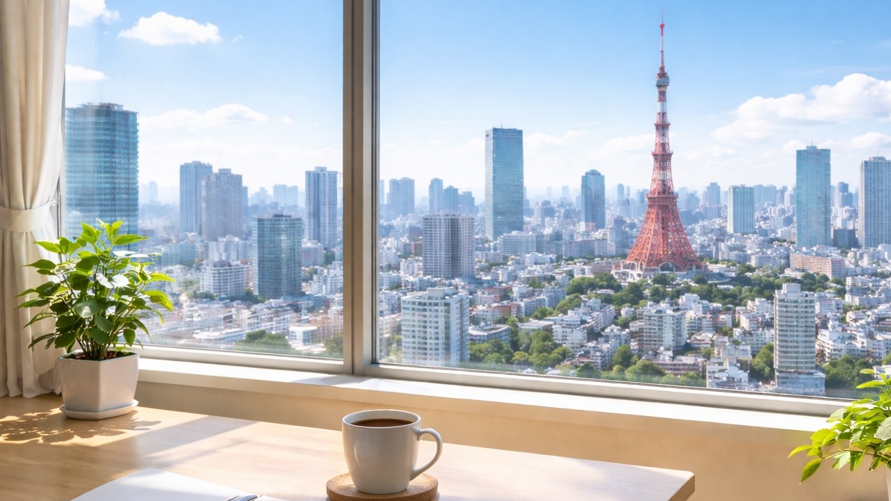 昼の東京で集中するLo-Fi ☀️ BGM　Lo-Fi Tokyo Daylight for Study & Work