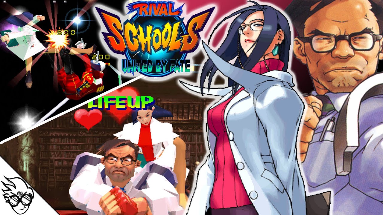 Rival Schools: United by Fate (Arcade 1997) - Kyoko Minazuki / Hideo Shimazu [Playthrough/LongPlay]
