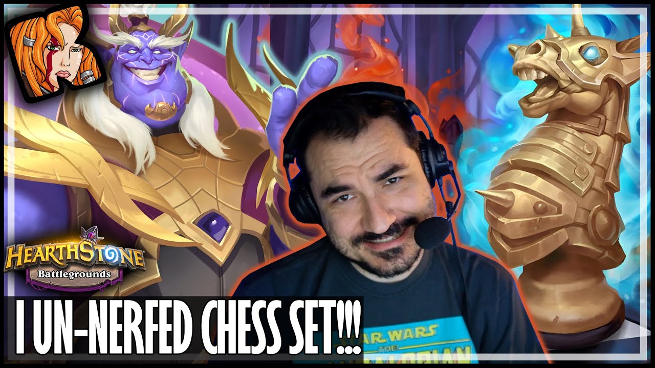 I UN-NERFED CHESS SET!!! - Hearthstone Battlegrounds