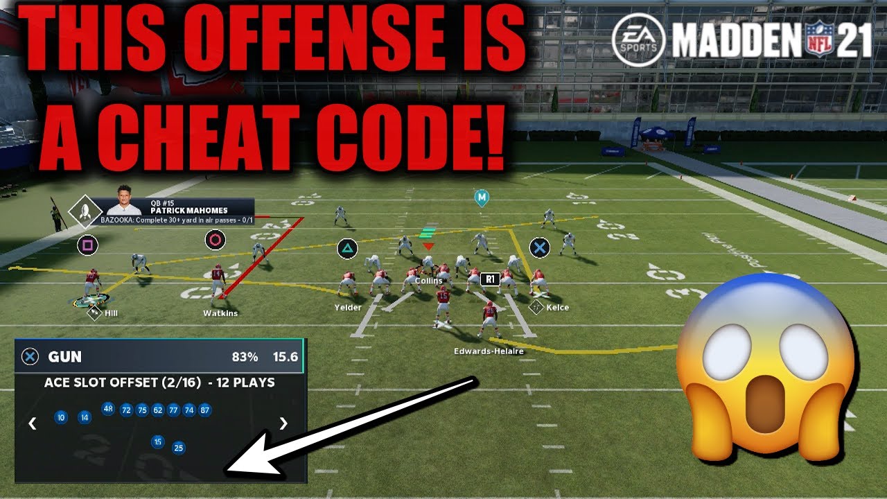 THIS OFFENSE IS A CHEAT CODE! UNSTOPPABLE MADDEN 21 SCHEME BEATS ANY DEFENSE! BEST PASSING TIPS