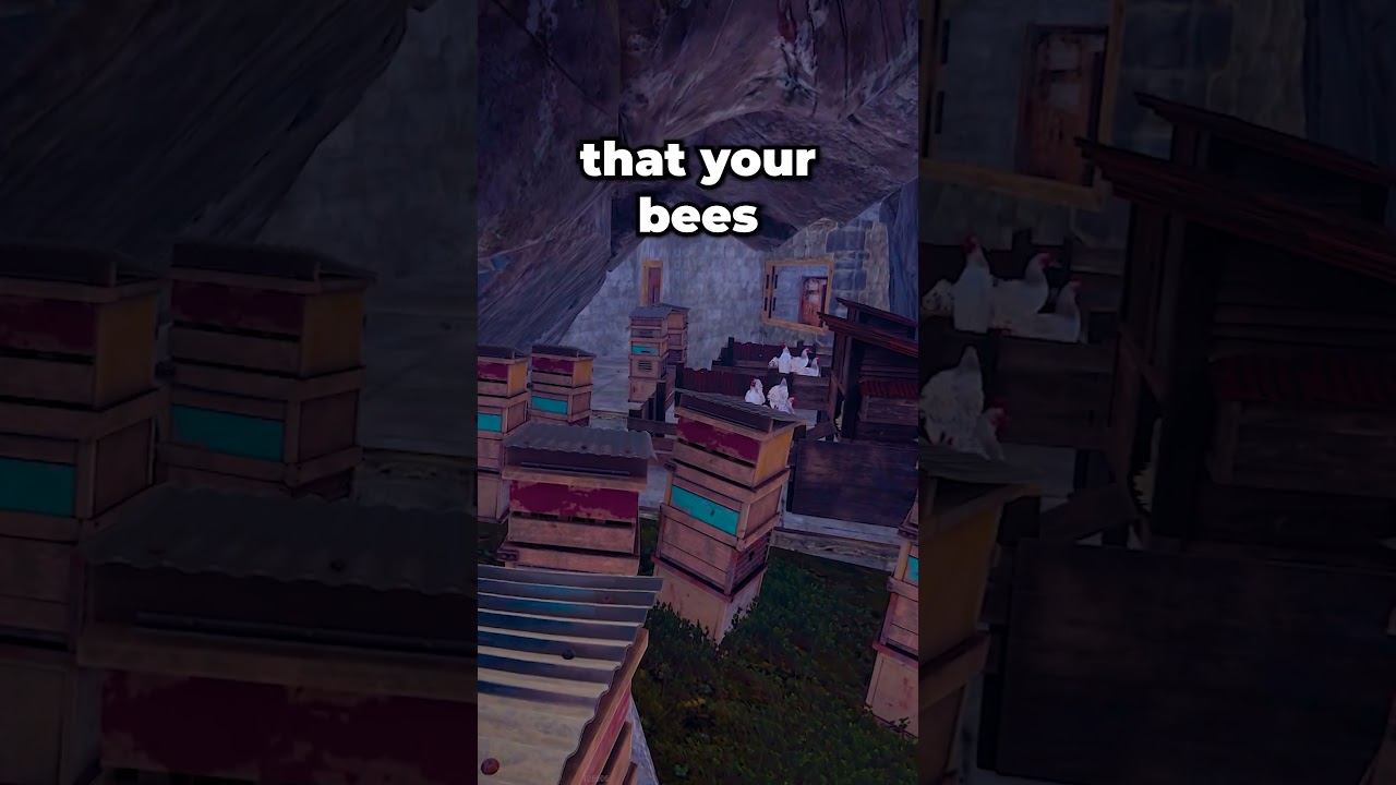 You Need To Try This Farming Trick In Rust! 🐔🐝#rust #rustshorts  #rusttips #rustexploit
