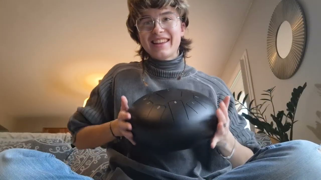 ASMR Doux Sons du Steel Drum avec Mouvements de Mains 🎶