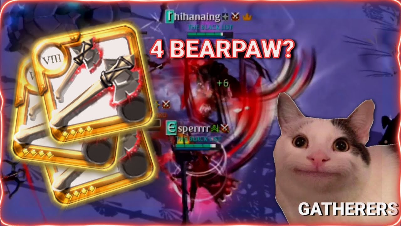 BEARPAW IS GOOD FOR GANK! | ALBION ONLINE EXE 