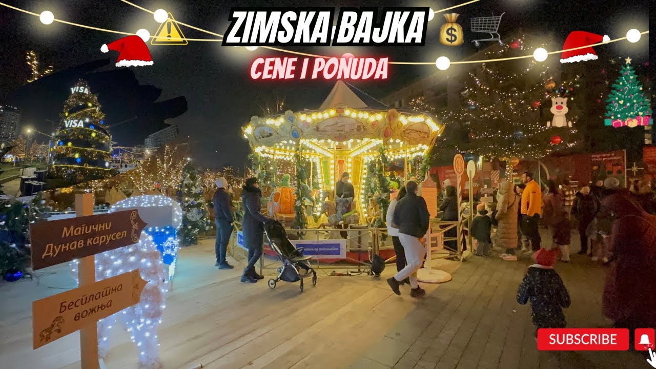 Zimska Bajka Beograd na vodi - novogodišnja euforija, obilazak i razgledanje, ponuda i cene #beograd