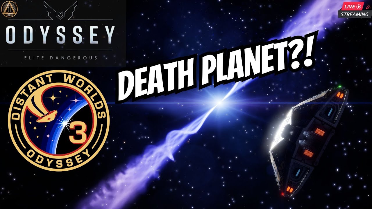Distant Worlds 3 DEATH PLANET in Elite Dangerous | LIVE