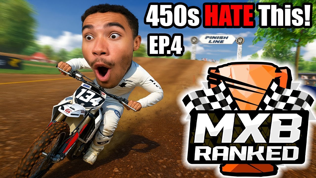 EP.4 – Climbing to the Top Using Only a 250F in MX Bikes Ranked