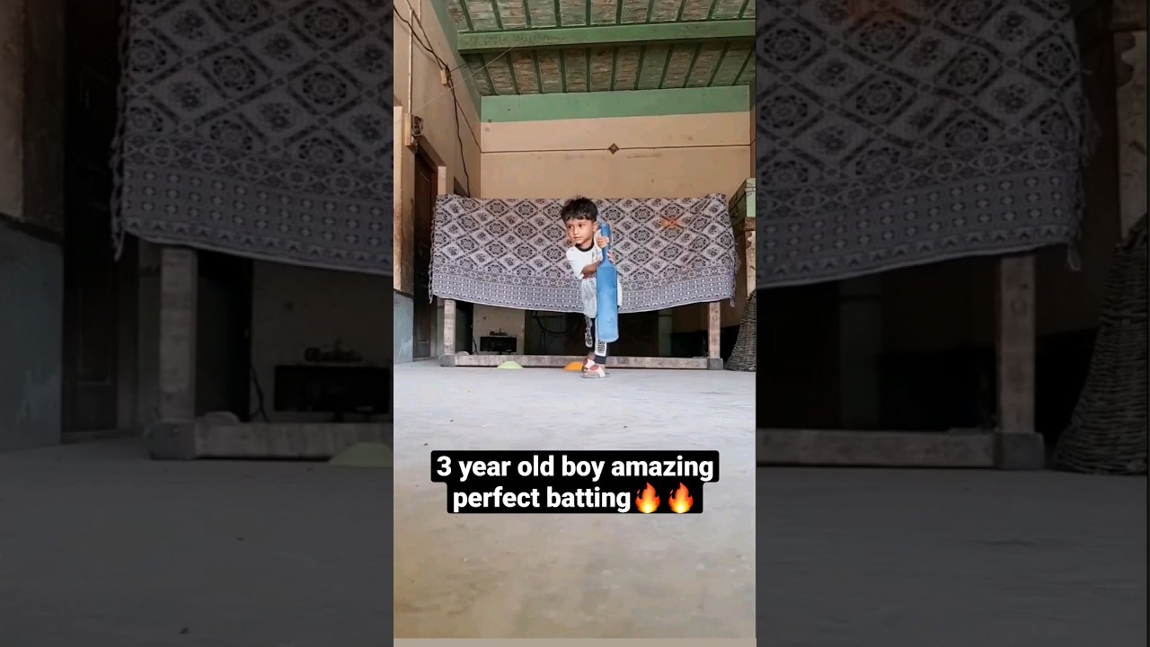 3 year old boy amazing perfect batting🔥#shorts #cricket #viral #trending #ytshorts #youtube #batting