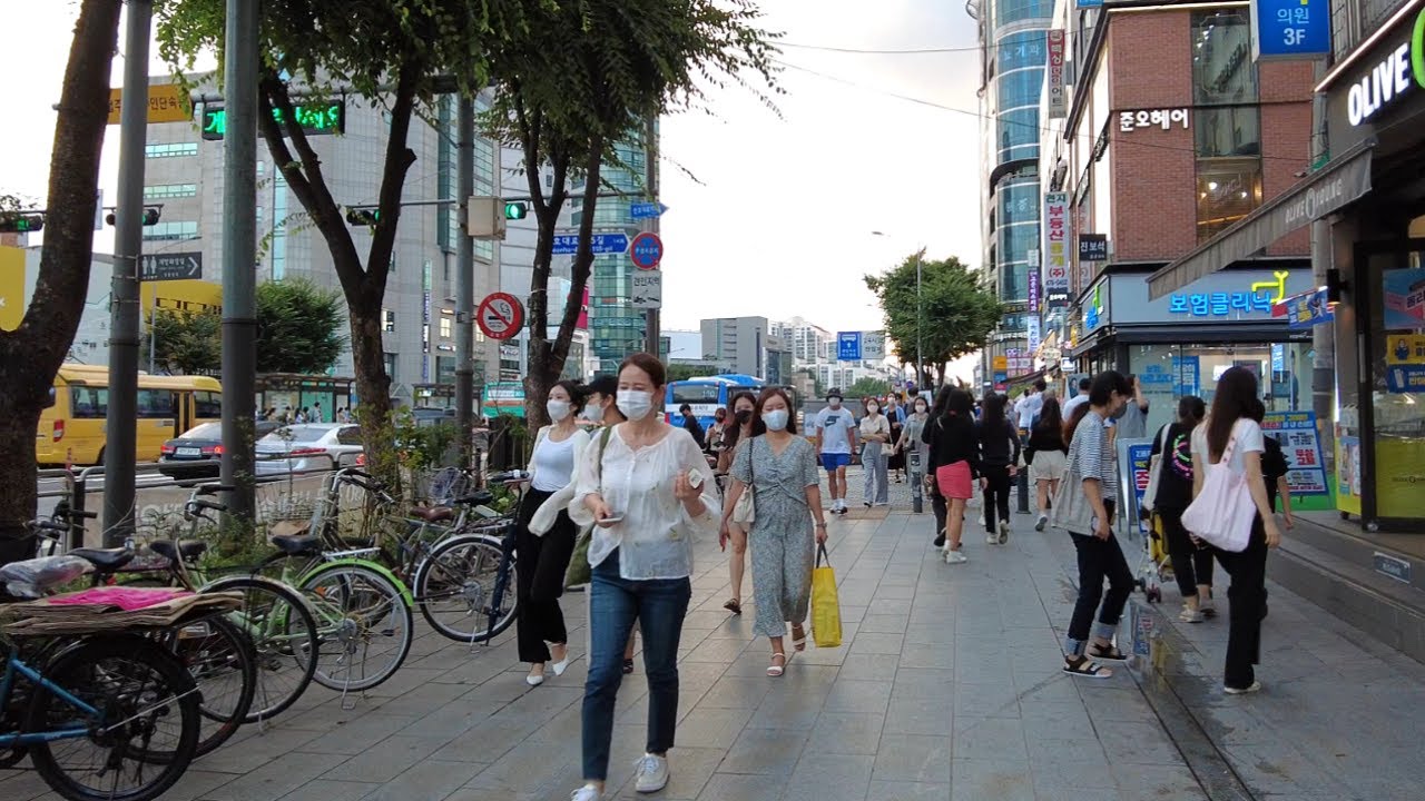 [4K Seoul] 퇴근시간 천호역, 로데오거리, 쭈꾸미골목 산책 Walking around Cheonho Station, Rodeo Street, and Jjukumi Alley