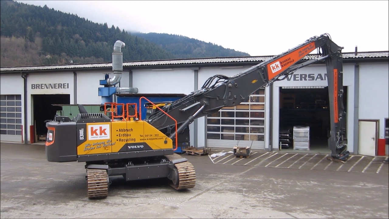 Echle Hartstahl EHD 300 - Volvo EC 300 EL Umbau