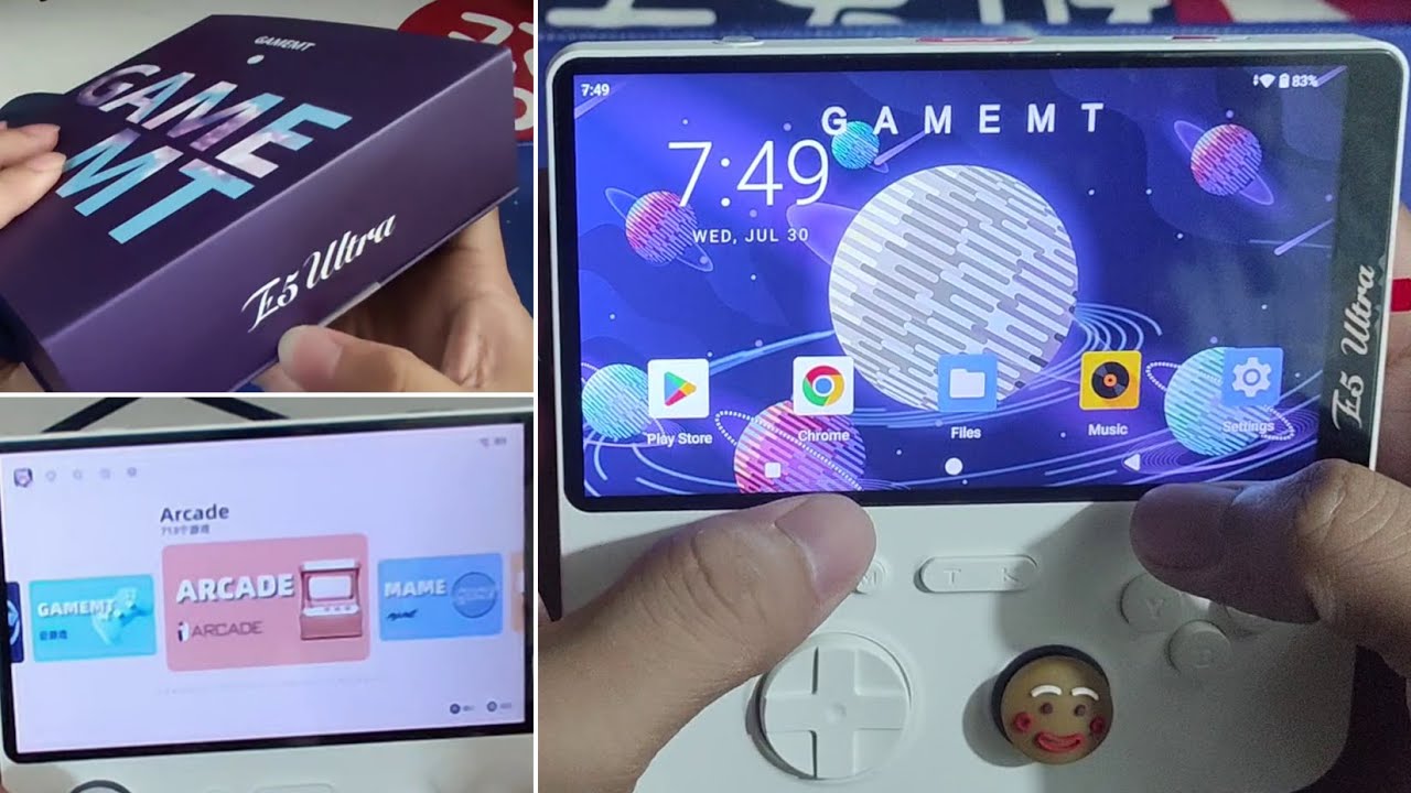 GAMEMT E5 Ultra - Unboxing & English Setup ( Android Gaming Console ) #AliExpressInfluencerProgram