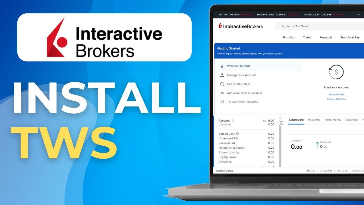 Как загрузить Interactive Brokers Trader Workstation