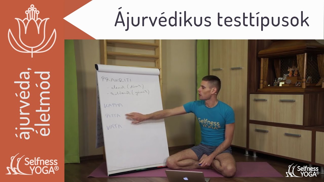 Ájurvédikus testtípusok: váta, pitta és kapha prakriti, illetve ezek keveredése  - jóga életmód