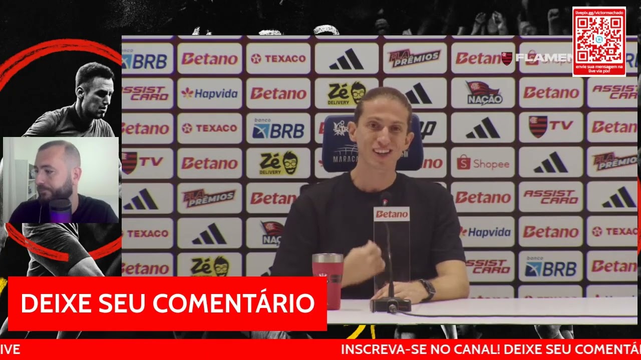 COLETIVA FILIPE LUÍS | FLAMENGO 1 x 1 INTERNACIONAL | BRASILEIRÃO 2026