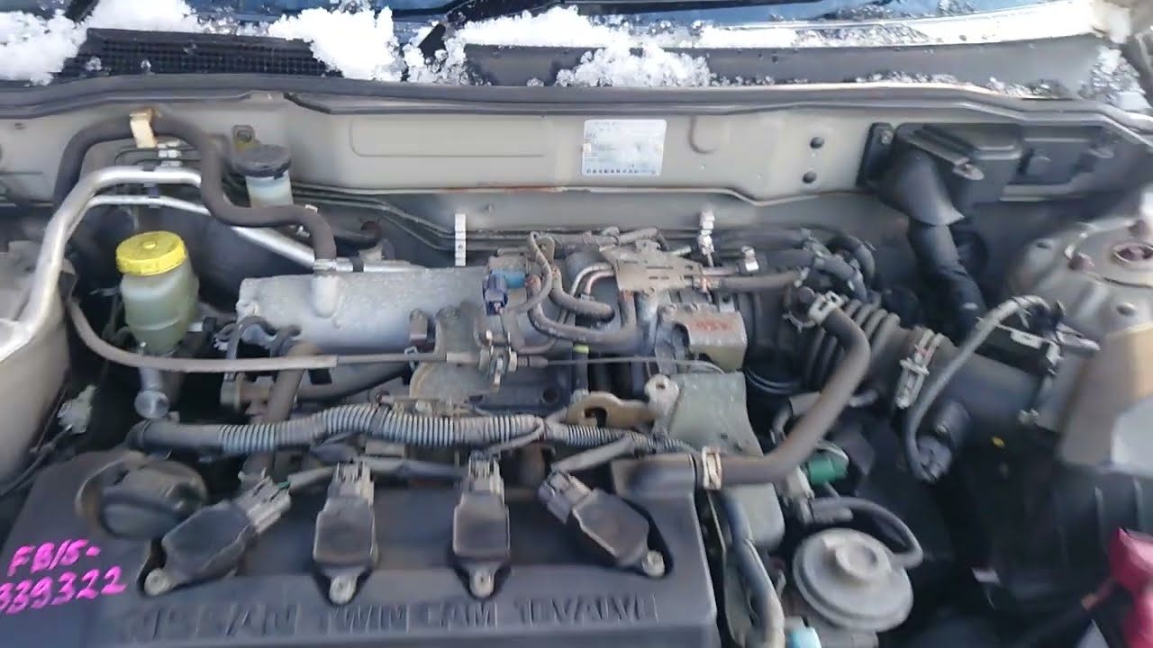 Контрактный двигатель Япония NISSAN SUNNY / Ниссан Санни / FB15-272511A / QG15 339322 / M/T/2WD 02'