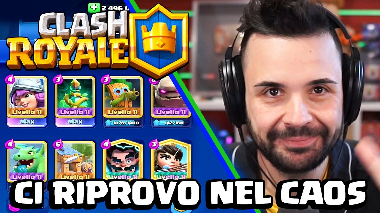 LEGA del CAOS, ora si fa sul SERIO! - CLASH ROYALE