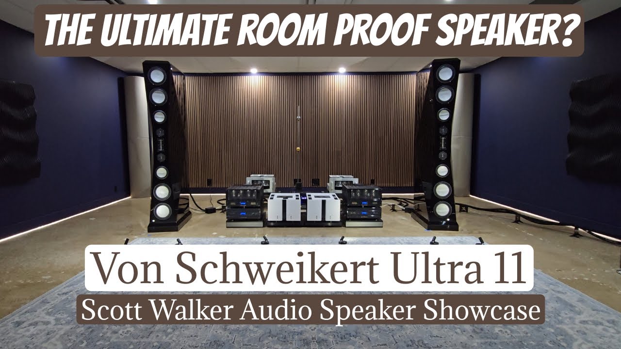МЕГАТРОН Hi-Fi! 14 динамиков и бесчисленные возможности калибровки на Von Schweikert Ultra 11