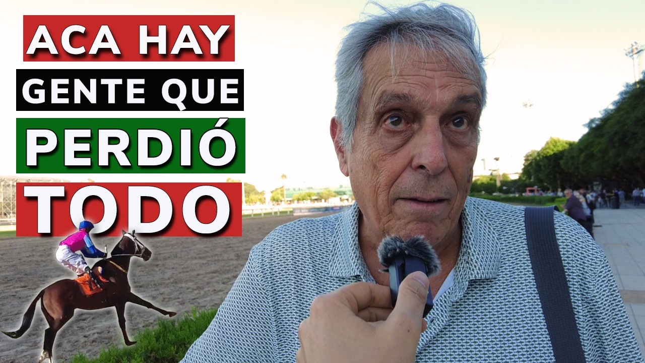 EL DRAMA DE JUGAR | Hip&oacute;dromo de Palermo