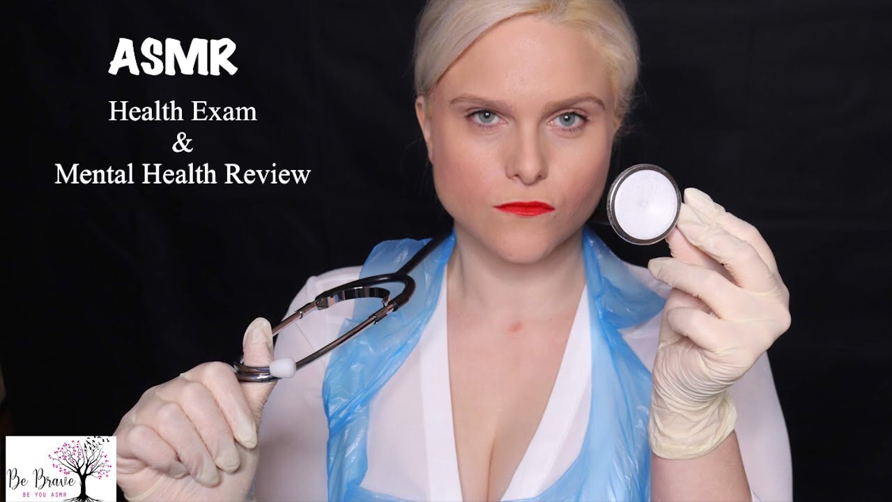 ASMR: A Health Exam & A Mental Health Review (SAD)