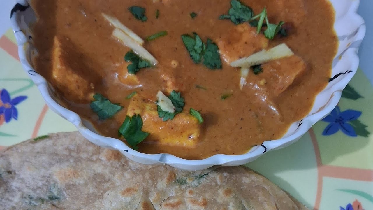 Cook With Prabha is live me banaye Butter paneer masala aur lachha paratha