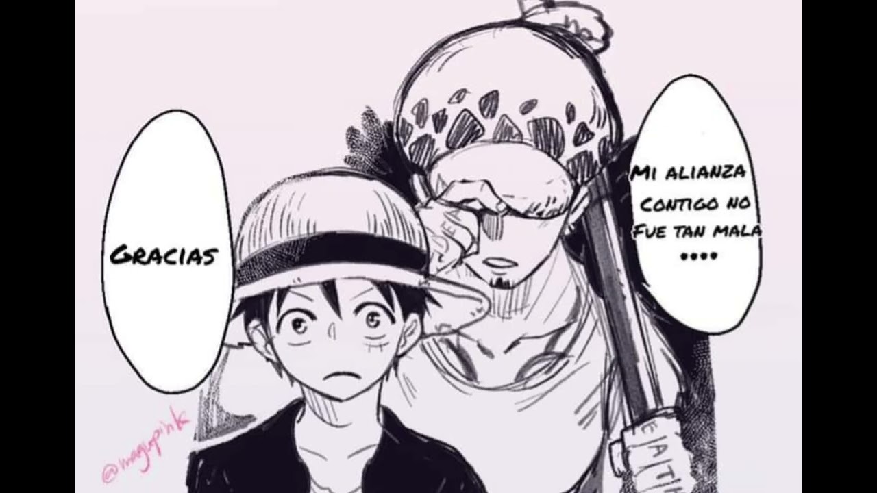 ⭐Especial 1k de seguidores ⭐🥳🎉 (fandub latino)_ zosan💚💛, Lawlu❤️🖤_ cómics one piece 