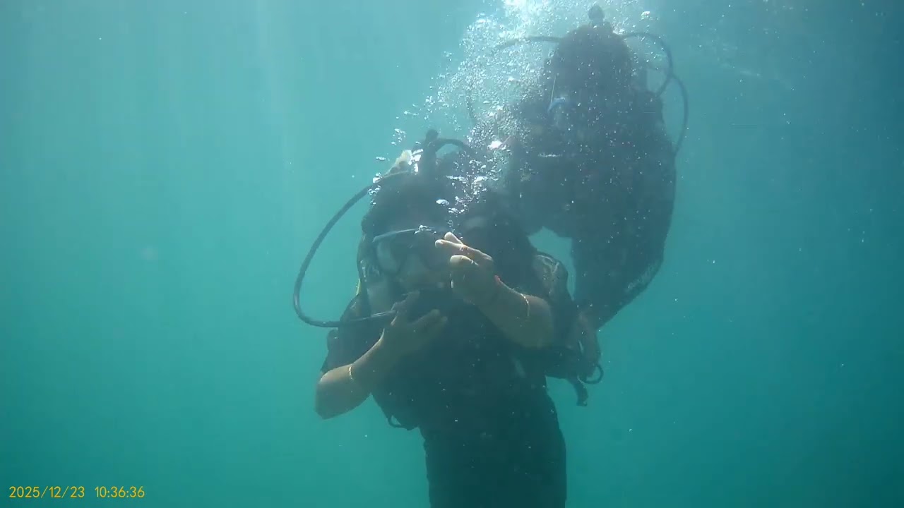 Experience of scuba in Havelock